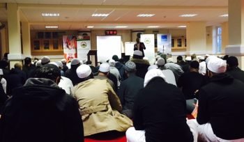 Faith Associates CEO, Shaukat Warraich talks to Madrassah teachers with Lancashire Council for Mosques (5)
